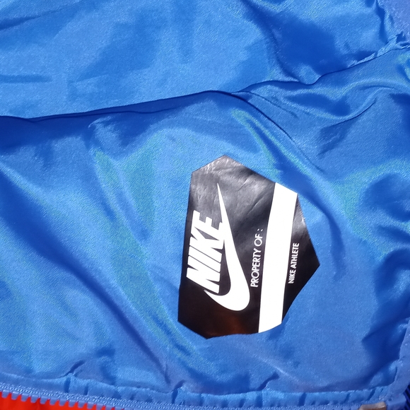 ReD/Blue "NIKE" Puffer jacket SIZE: XS kids @**SEE PICS** LIKE 🆕 *NO HOOD* - Picture 6 of 8